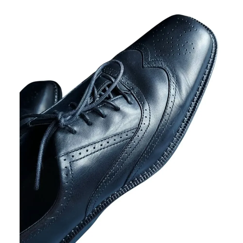 Red Wing Baxter 4790 Men's Black Leather Oxford Wingtip Brogue Size 11.5D